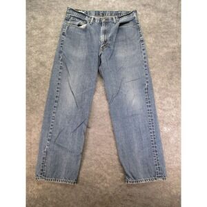 Levis Jeans Mens Size 38x32 Blue 550 Relaxed fit Denim Levi Strauss 5384